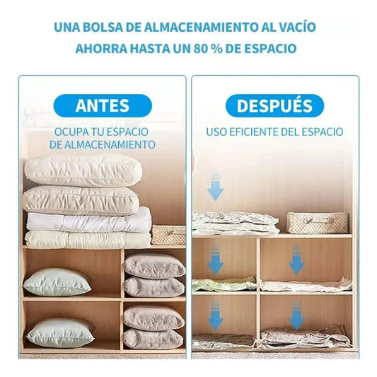 Pack x6 Bolsas al Vacío 68x98