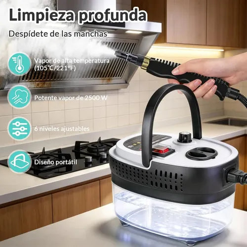 Limpiador A Vapor Presión 2500w Portátil