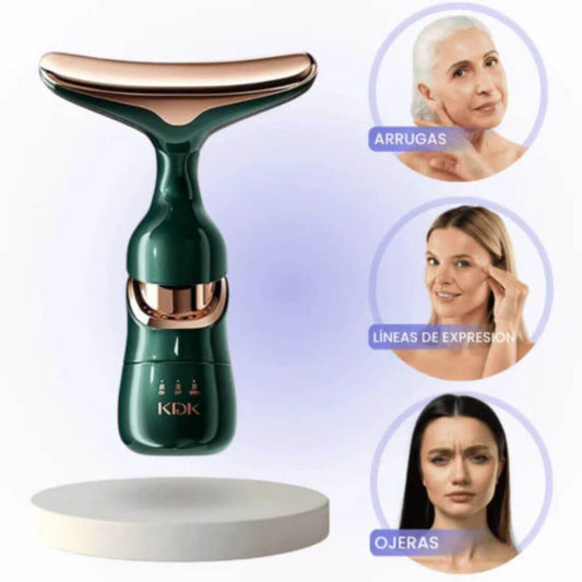 Masajeador Facial 3 en 1 Reafirmante