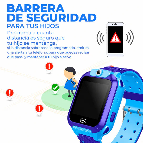 Reloj Inteligente Infantil Q19 - Siempre conectados💚