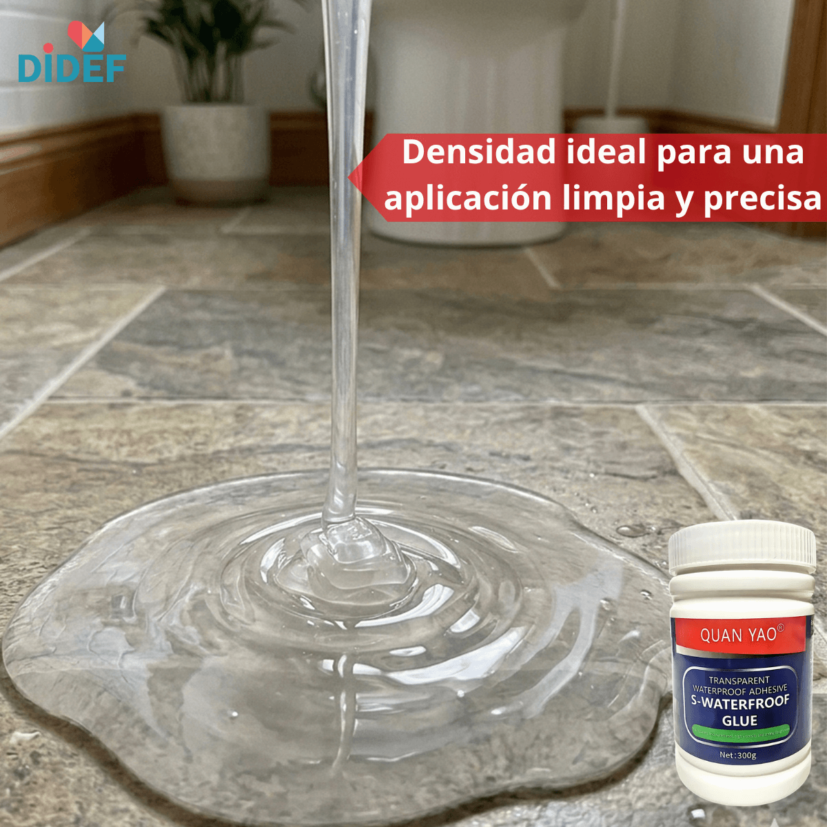 SELLADOR IMPERMEABLE TRANSPARENTE 300g