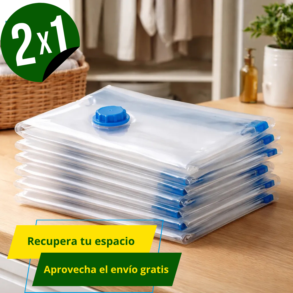 Pack x6 Bolsas al Vacío 68x98