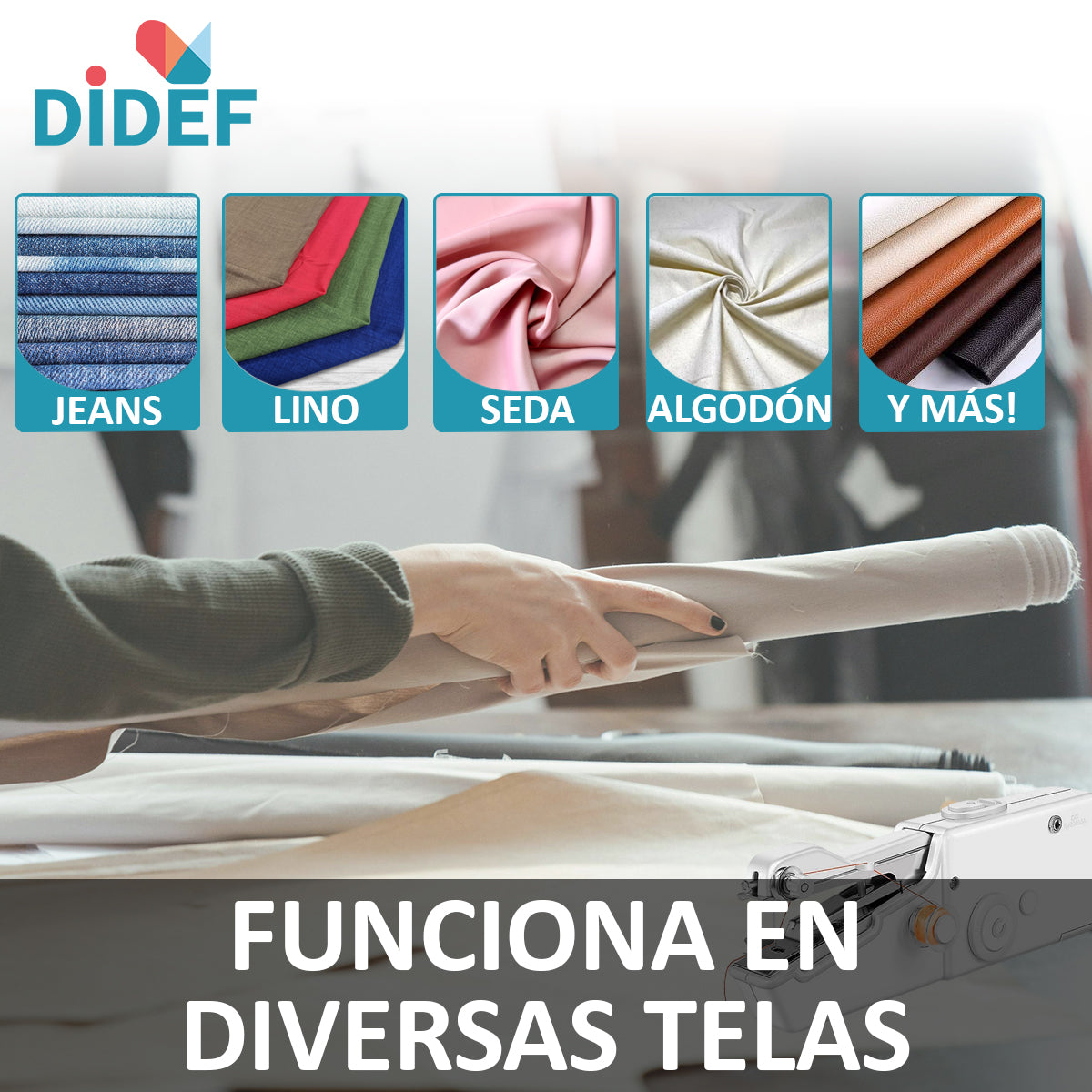 Máquina de coser portátil
