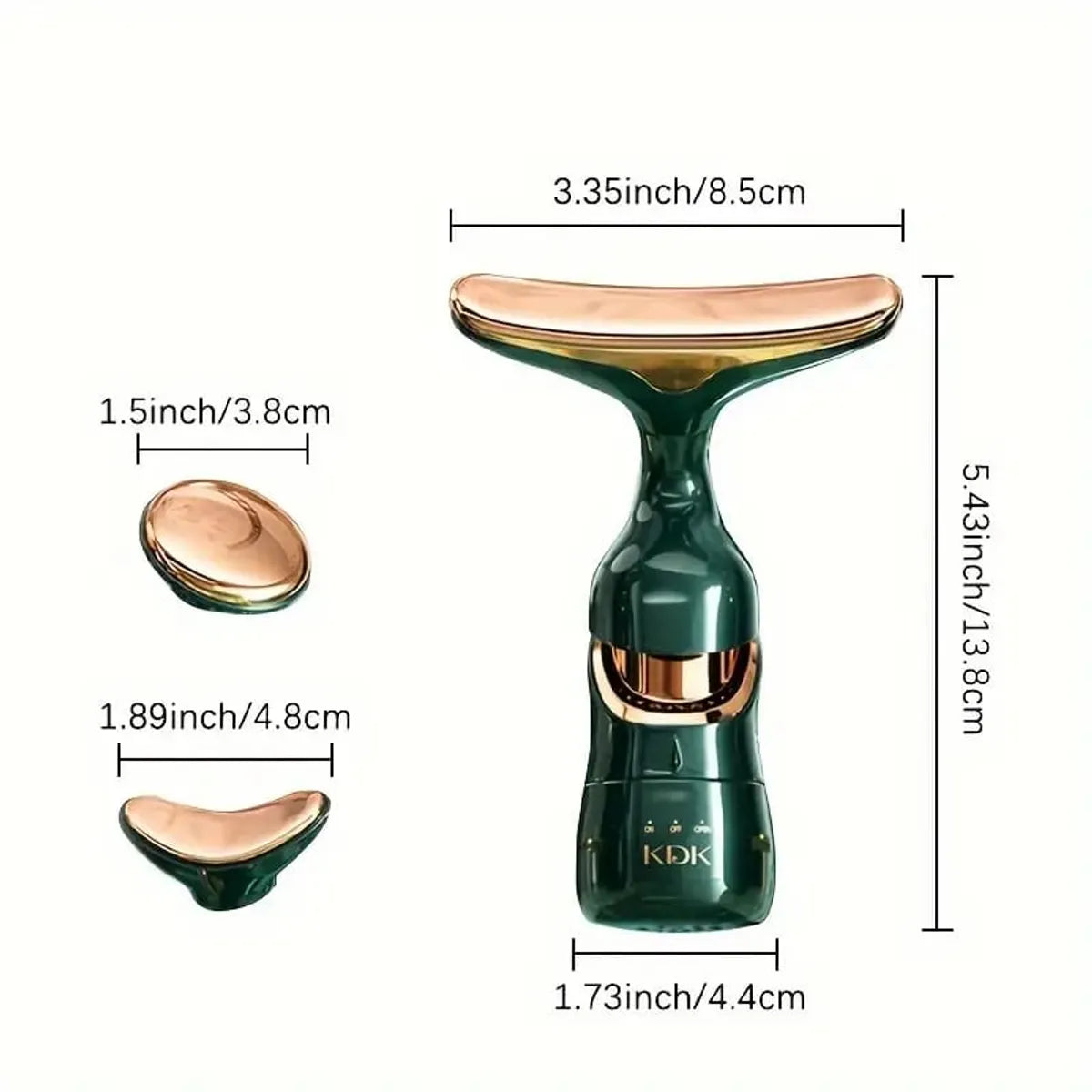 Masajeador Facial 3 en 1 Reafirmante